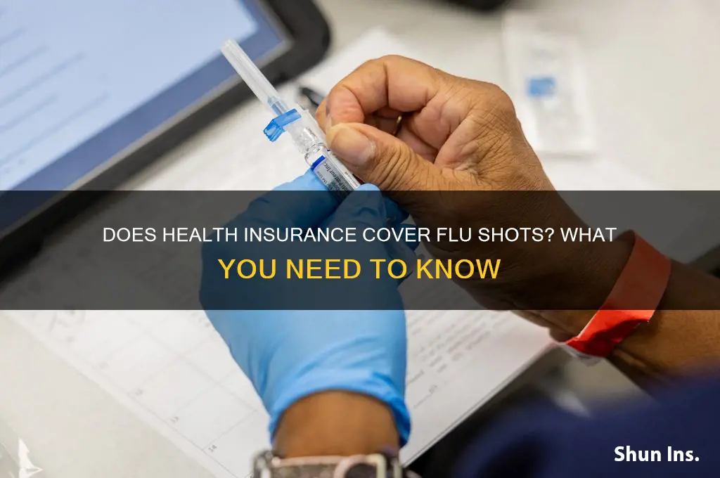 does health insurance cover flu shot