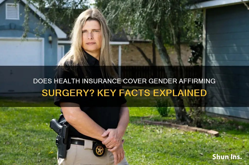 does health insurance cover gender affirming surgery
