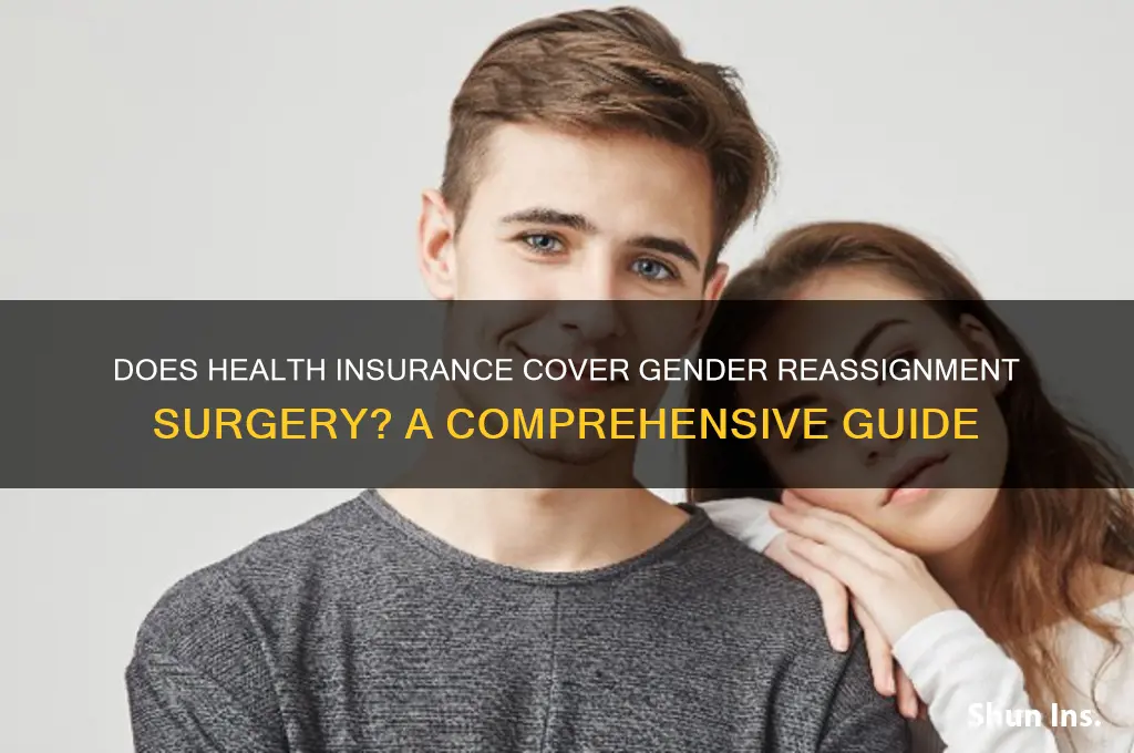does health insurance cover gender reassignment