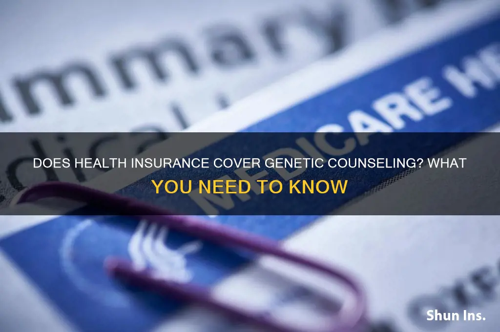 does health insurance cover genetic counseling