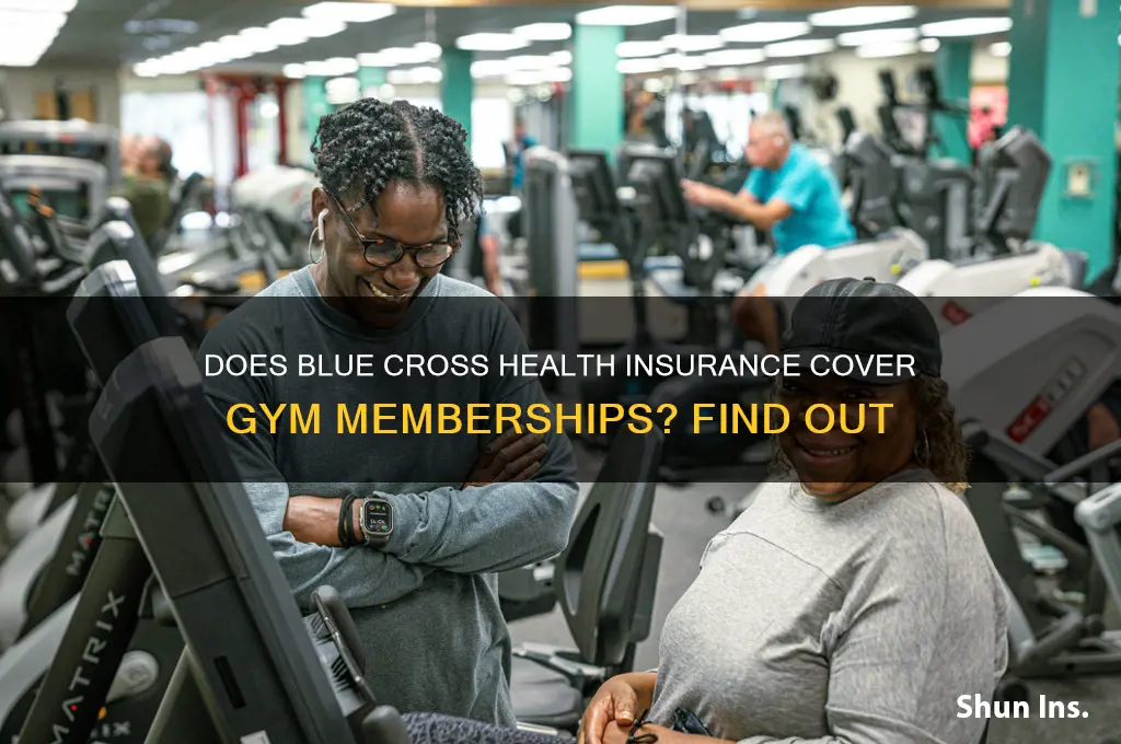 does health insurance cover gym membership blue cross