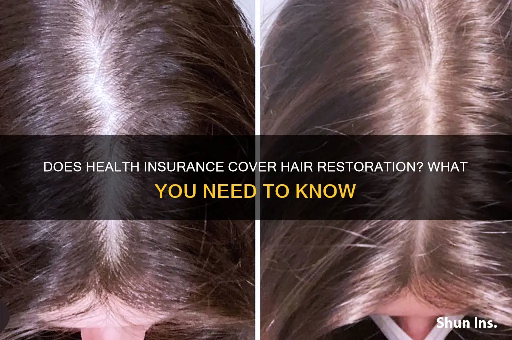 does health insurance cover hair restoration