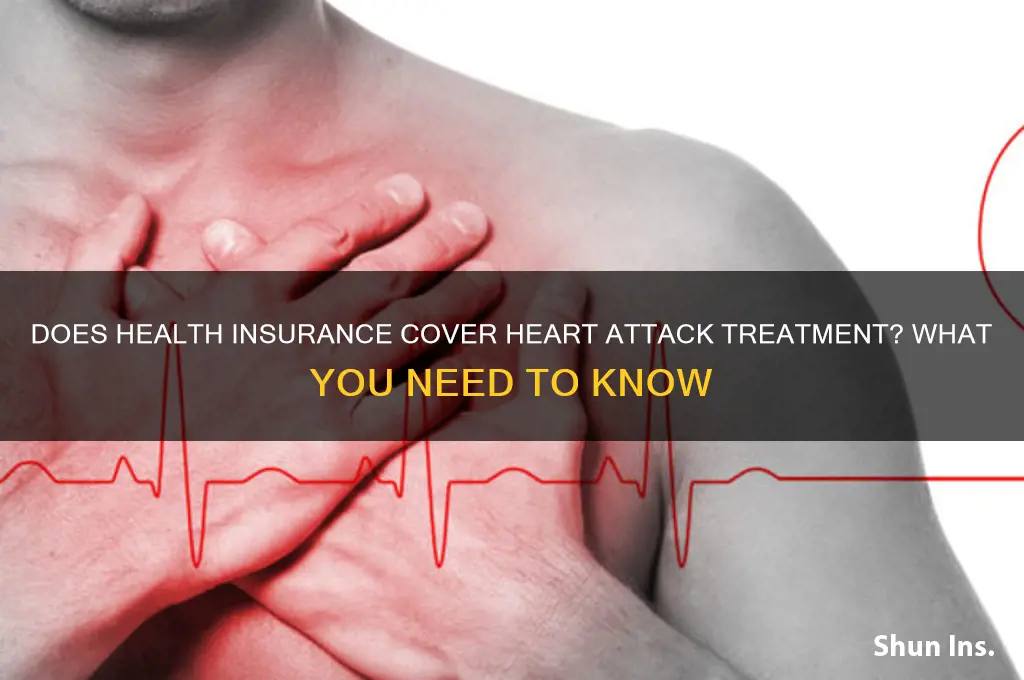 does health insurance cover heart attack