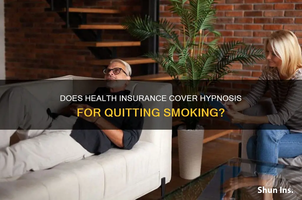 does health insurance cover hypnosis for stopping smoking