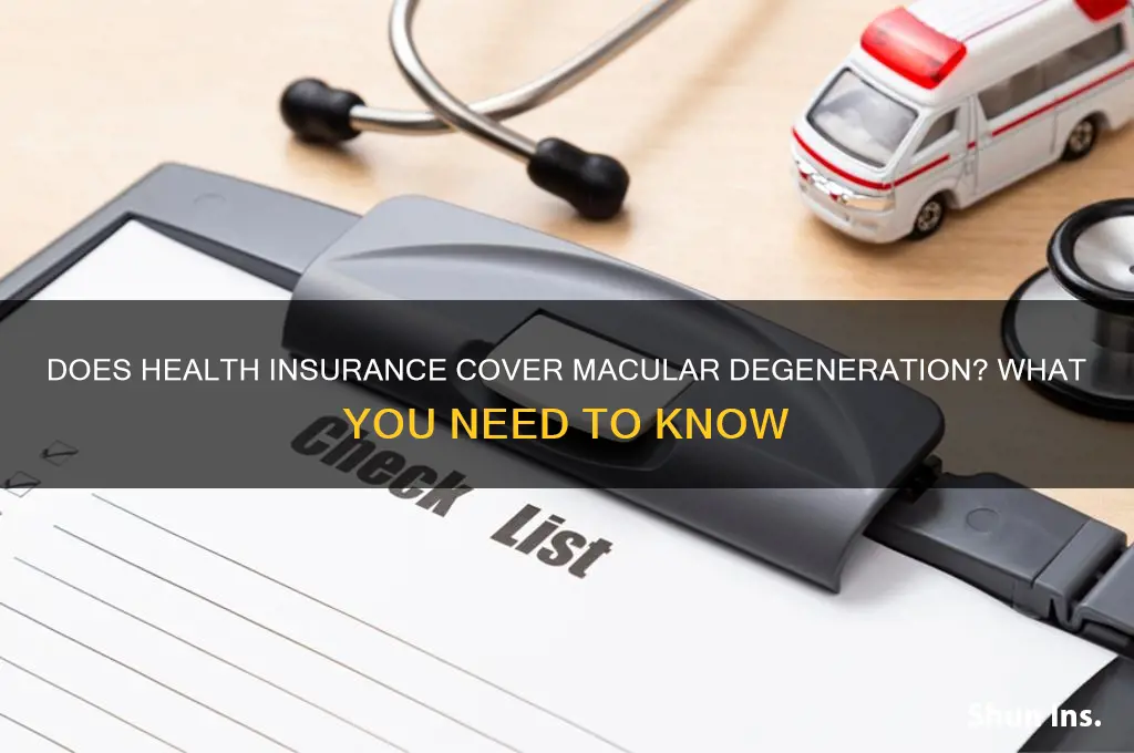 does health insurance cover macular degeneration