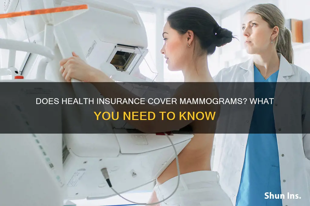 does health insurance cover mammograms