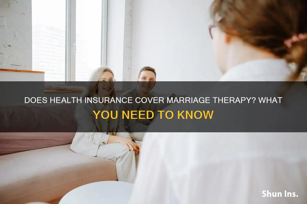 does health insurance cover marriage therapy