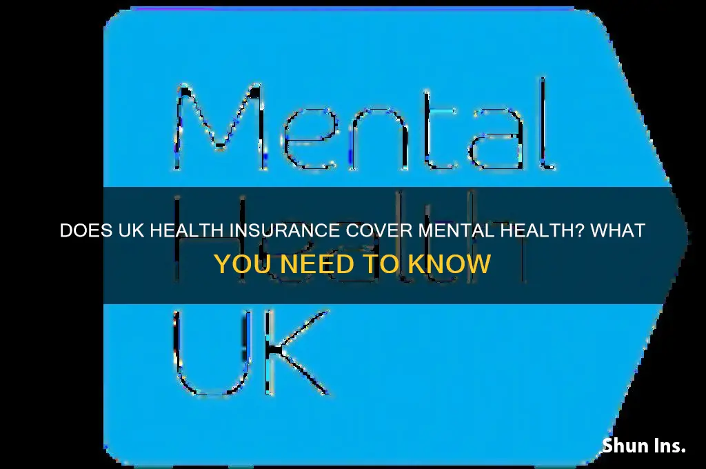 does health insurance cover mental health uk