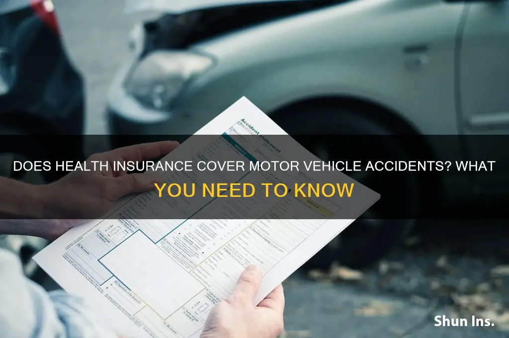 does health insurance cover motor vehicle accisents