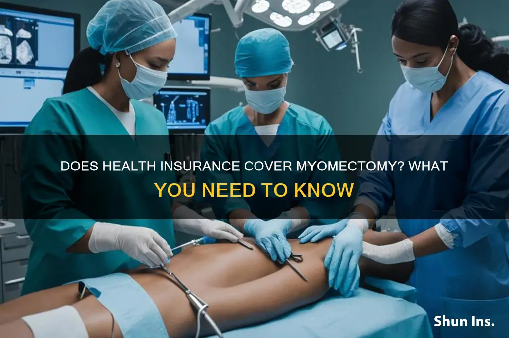 does health insurance cover myomectomy