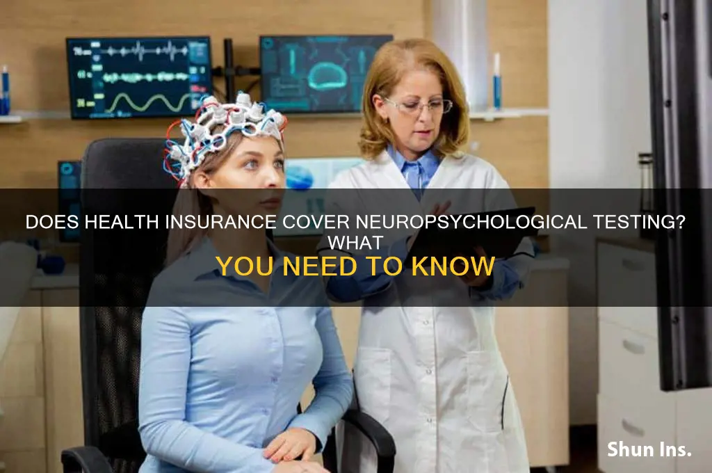 does health insurance cover neuropsychological testing