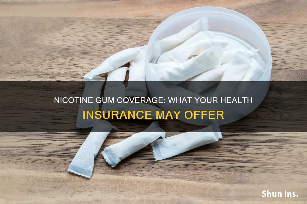 does health insurance cover nicotine gum