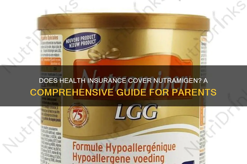 does health insurance cover nutramigen