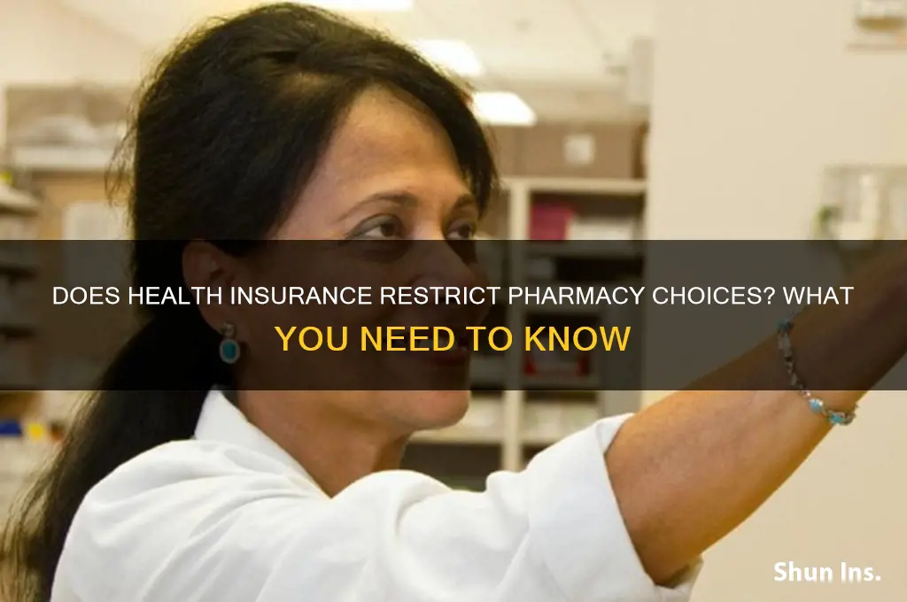 does health insurance cover only specific pharmacy
