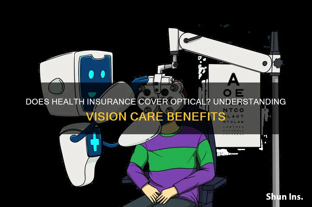 does health insurance cover optical