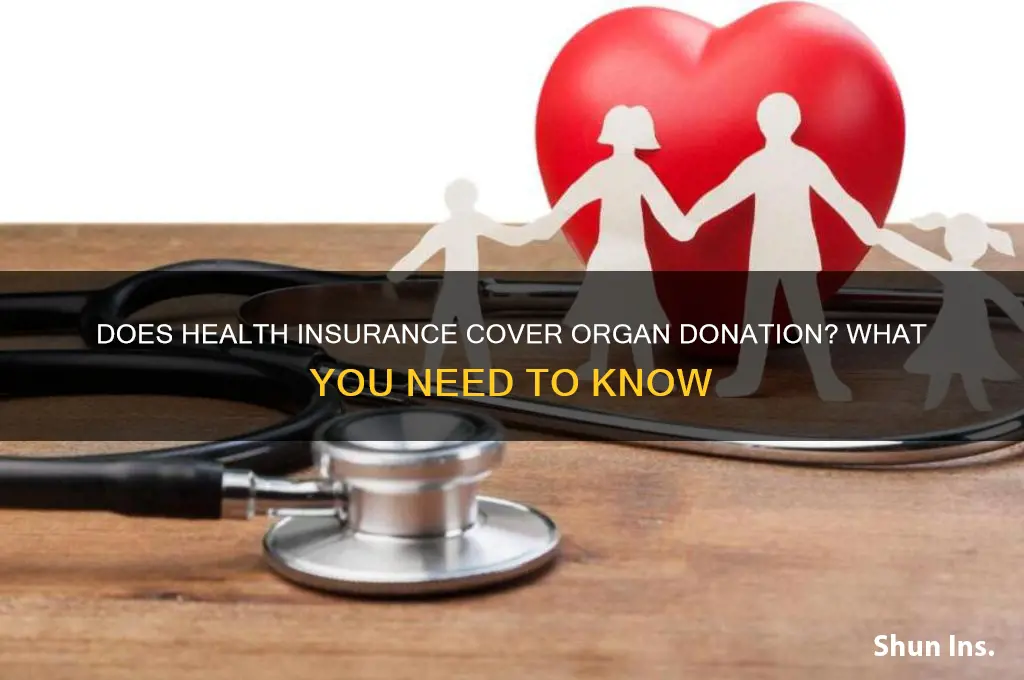 does health insurance cover organ donation