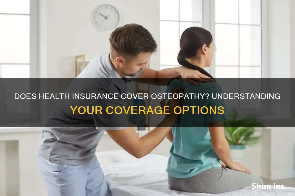 does health insurance cover osteopathy