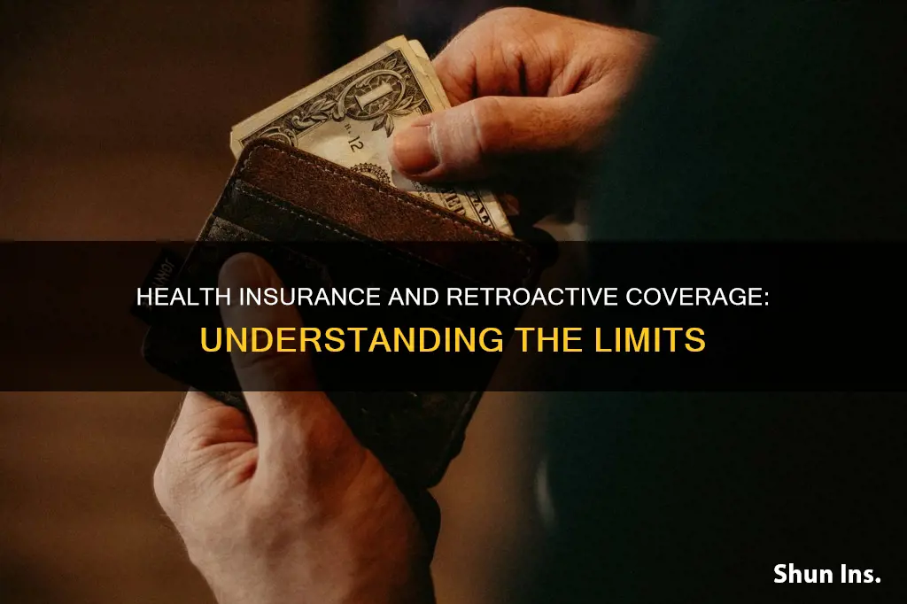 does health insurance cover past medical bills