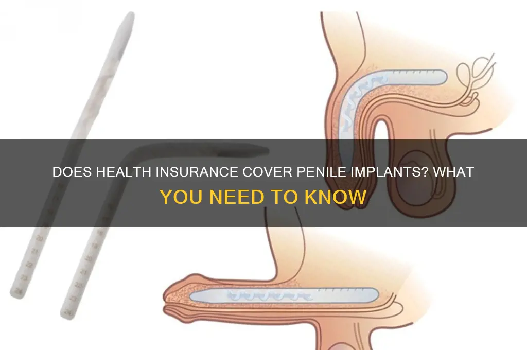 does health insurance cover penile implants