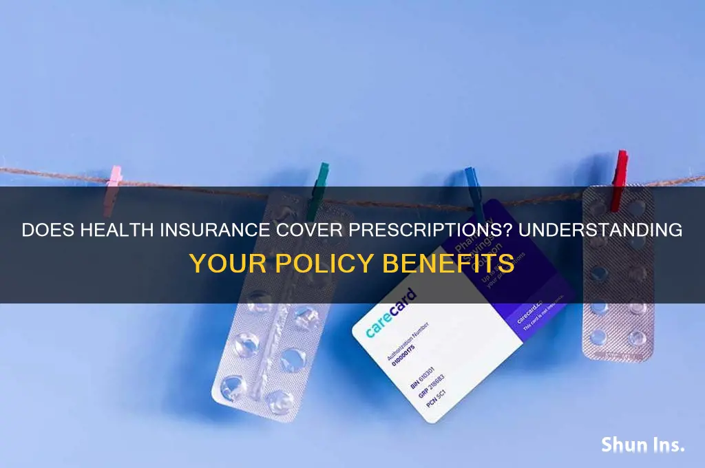 does health insurance cover prescriptions