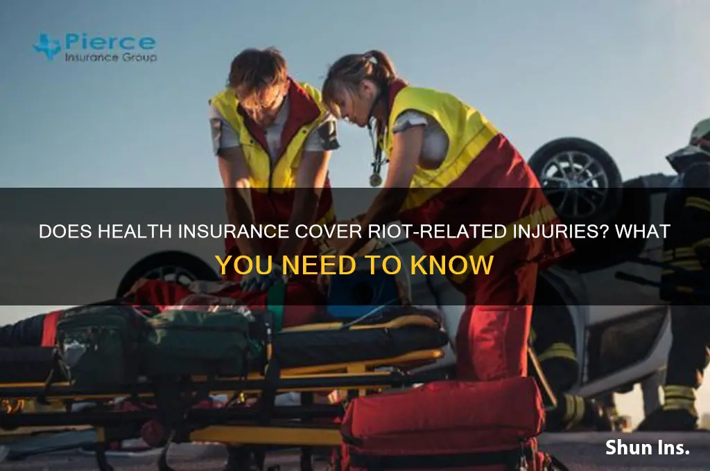 does health insurance cover riots