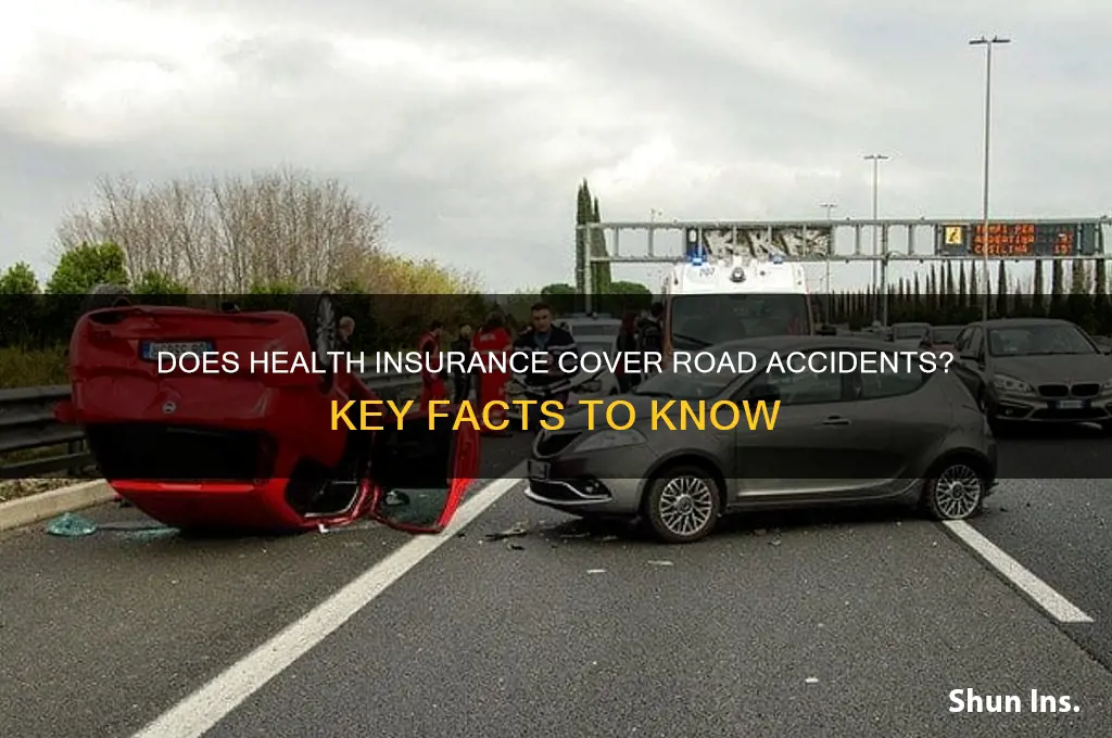does health insurance cover road accidents