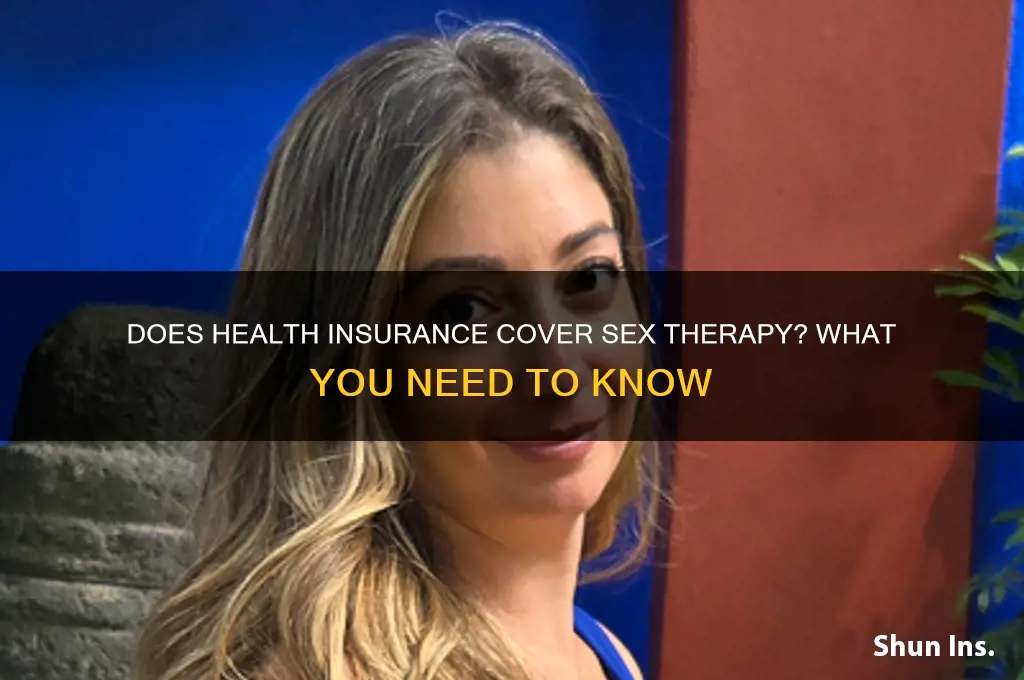 does health insurance cover sex therapy