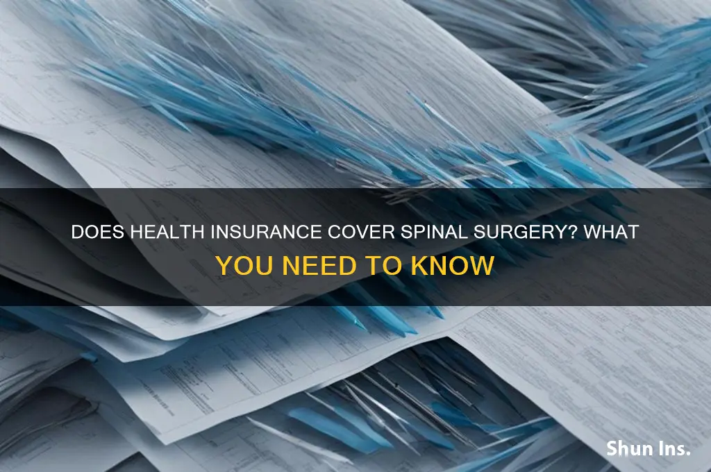 does health insurance cover spinal surgery