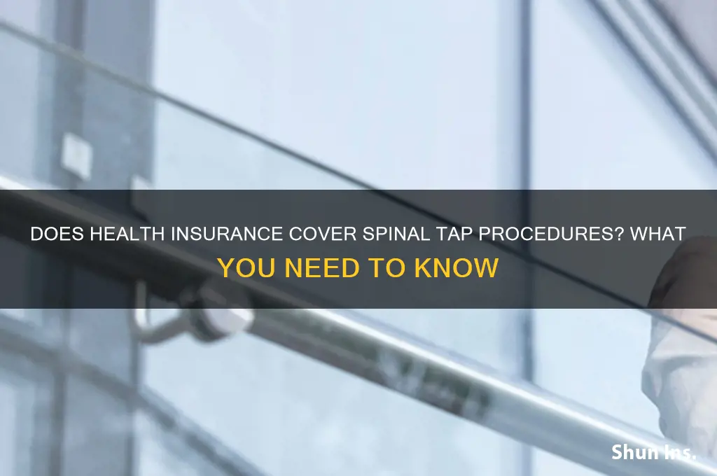 does health insurance cover spinal tap