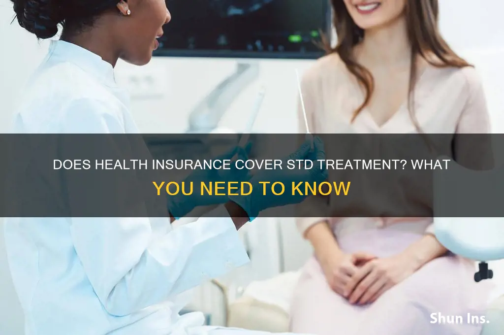 does health insurance cover std treatment