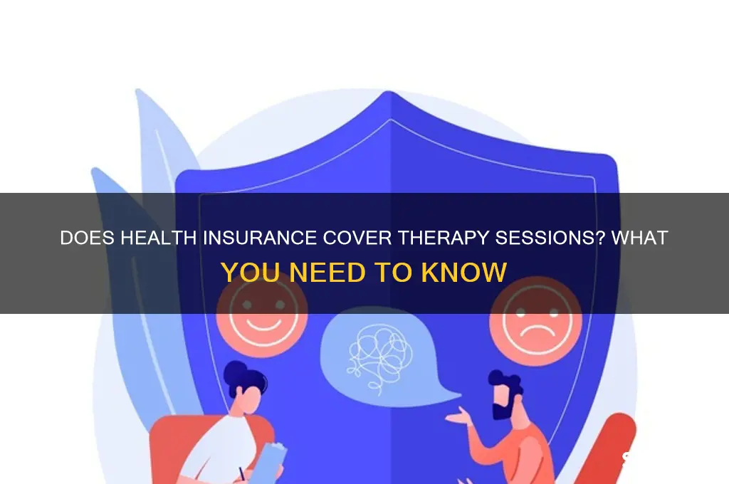 does health insurance cover therapy sessions