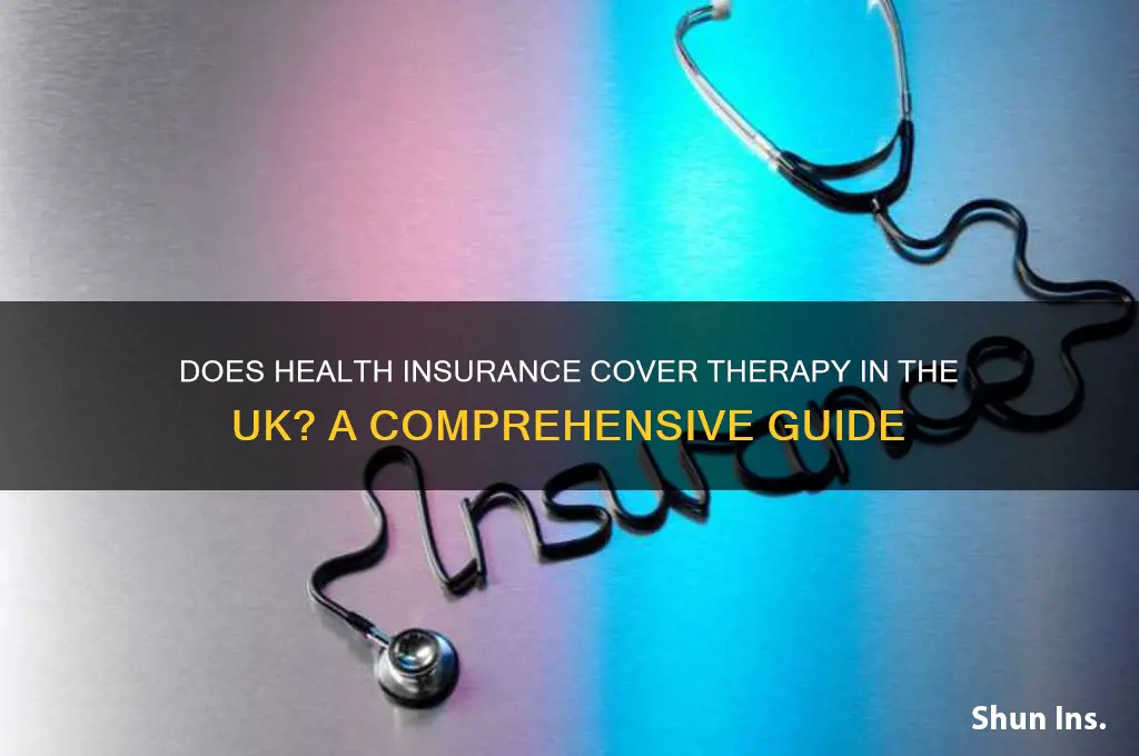 does health insurance cover therapy uk