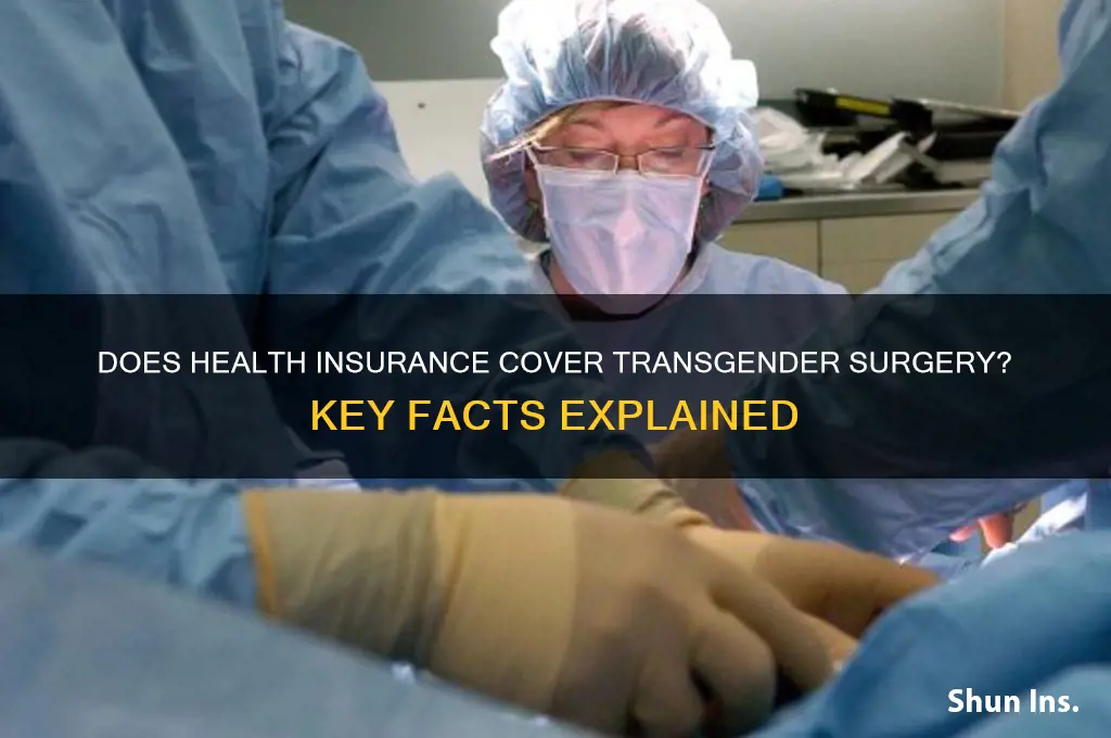 does health insurance cover transgender surgery
