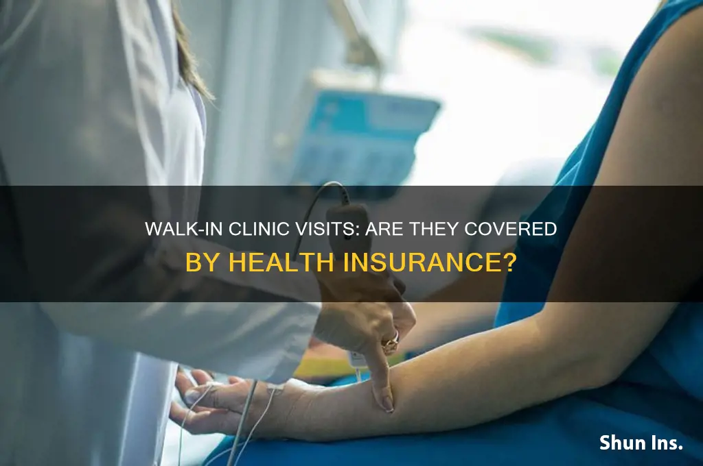 does health insurance cover walk ins