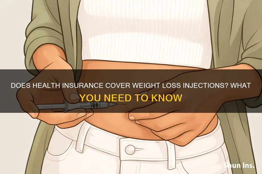 does health insurance cover weight loss injections