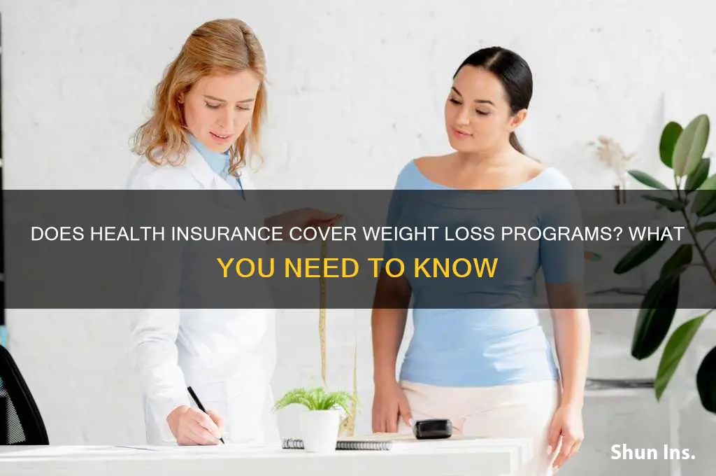 does health insurance cover weight loss
