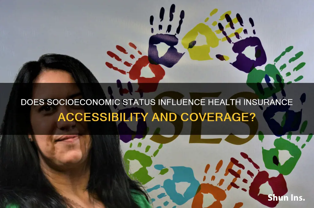 does health insurance depend on ses