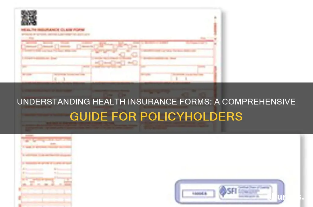 does health insurance form