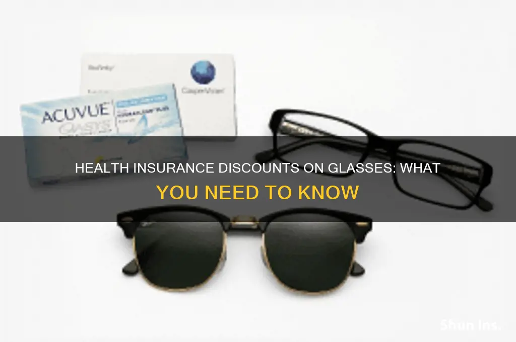 does health insurance give a discount on glasses
