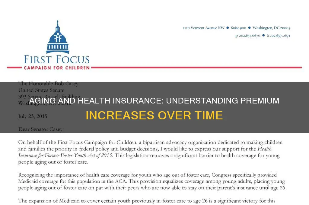 does health insurance go up as you age