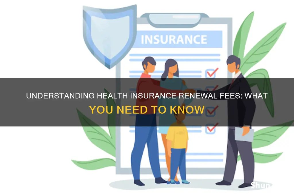 does health insurance have a renewal fee