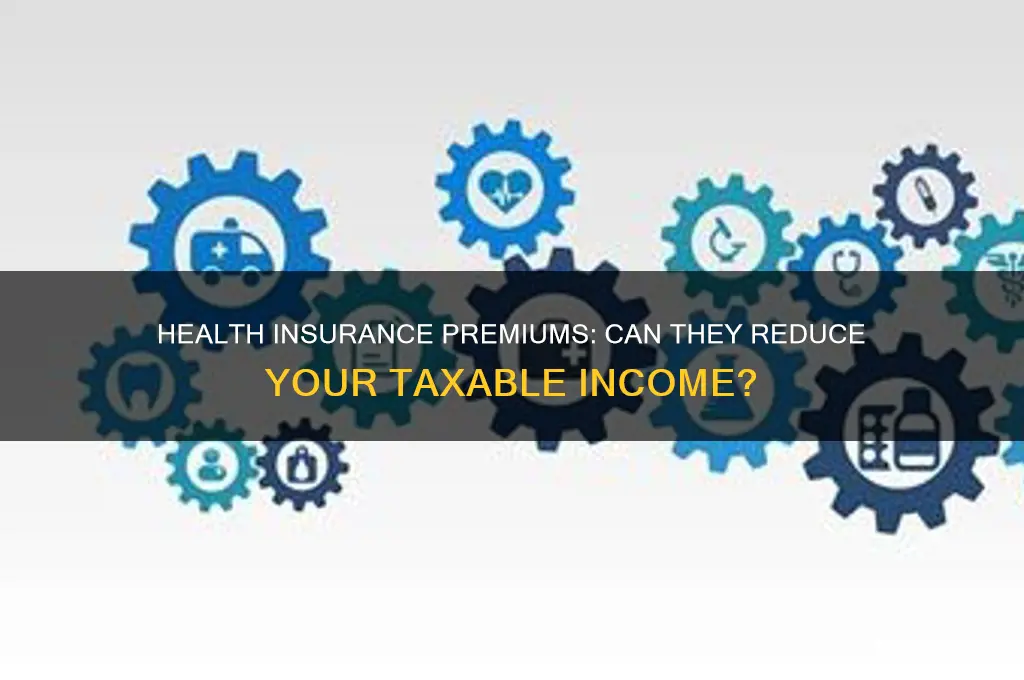 does health insurance lower taxable income