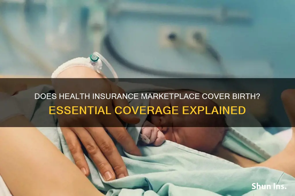 does health insurance marketplace cover birth