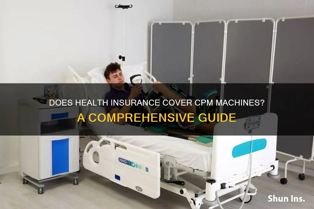 does health insurance over cpm machines