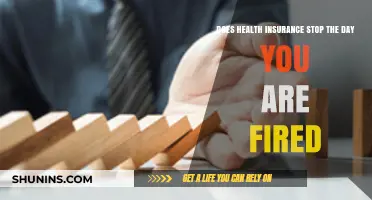 Does Health Insurance End Immediately After Being Fired? Key Facts