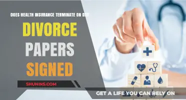 Does Health Insurance End When Divorce Papers Are Signed?