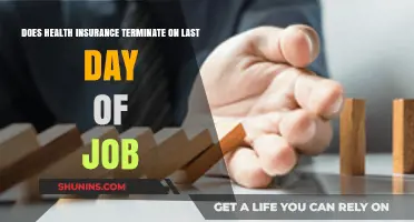Does Health Insurance End on Your Last Day of Work?