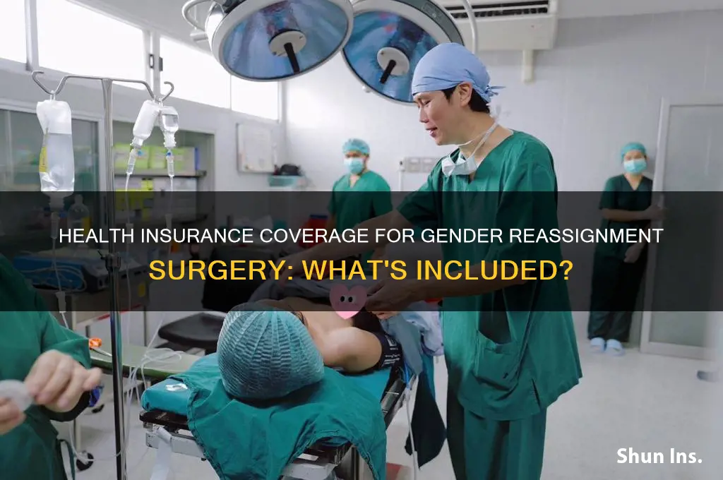 does health insurance typically cover reassignment surgery