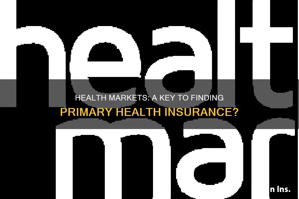does health markets help findingprimary health insurance
