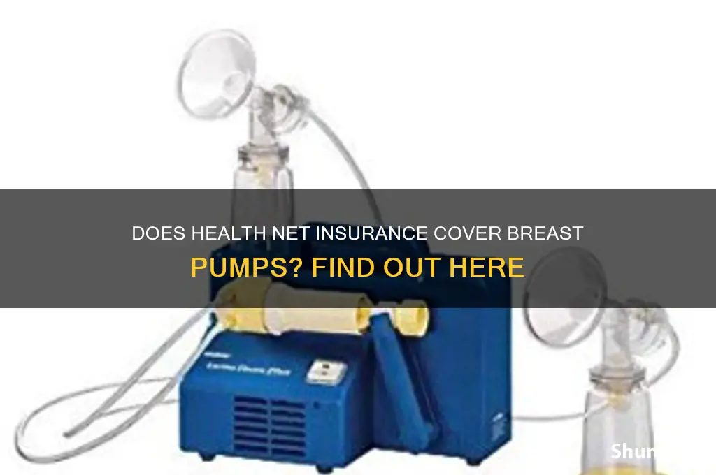 does health net insurance cover breast pumps